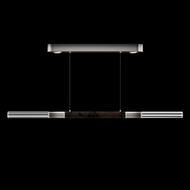 Fine Art Handcrafted Lighting - 100149-721 - LED Linear Pendant - Antonia - Ombre Silver