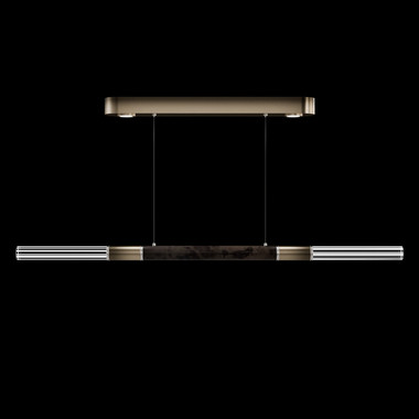Fine Art Handcrafted Lighting - 100149-621 - LED Linear Pendant - Antonia - Ombre Bronze