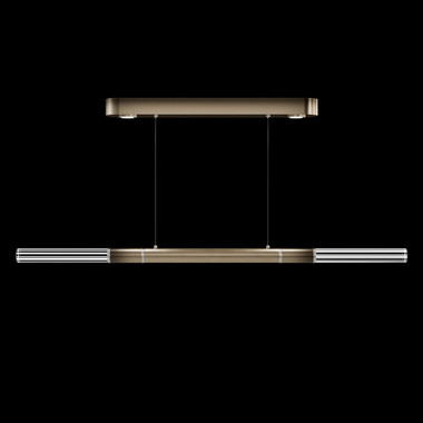 Fine Art Handcrafted Lighting - 100149-620 - LED Linear Pendant - Antonia - Ombre Bronze