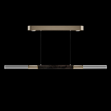 Fine Art Handcrafted Lighting - 100149-511 - LED Linear Pendant - Antonia - Soft Gold Leaf