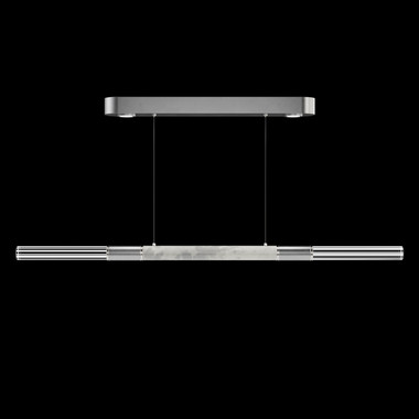 Fine Art Handcrafted Lighting - 100149-422 - LED Linear Pendant - Antonia - Silver Leaf