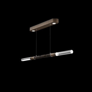 Fine Art Handcrafted Lighting - 100149-221 - LED Linear Pendant - Antonia - Bronze