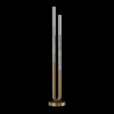Fine Art Handcrafted Lighting - 100148-312 - LED Floor Lamp - Antonia - Gold Leaf