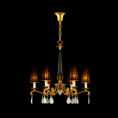 Fine Art Handcrafted Lighting - 19453-0-55 - LED Chandelier - Mariner Luxury - French Gold