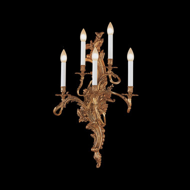 Fine Art Handcrafted Lighting - 19084-0-55 - LED Wall Sconce - Mariner Luxury - French Gold