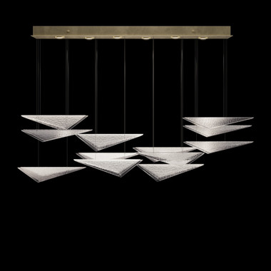Fine Art Handcrafted Lighting - 100118-54 - LED Pendant - Volo - Soft Gold