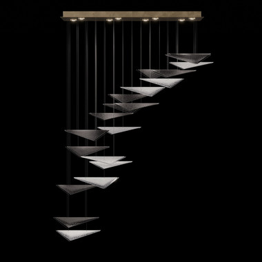 Fine Art Handcrafted Lighting - 100116-55 - LED Pendant - Volo - Soft Gold