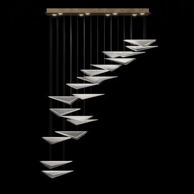 Fine Art Handcrafted Lighting - 100116-51 - LED Pendant - Volo - Soft Gold