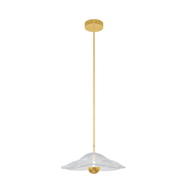 Fine Art Handcrafted Lighting - 100063-33 - LED Pendant - Embark - Gold