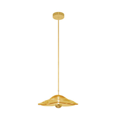 Fine Art Handcrafted Lighting - 100063-32 - LED Pendant - Embark - Gold