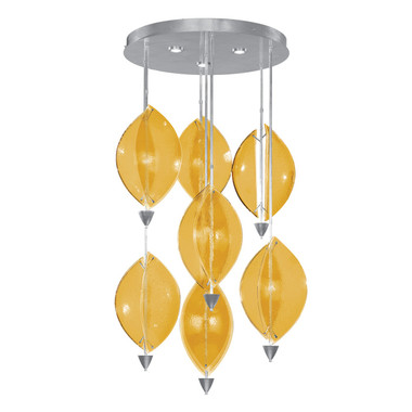 Fine Art Handcrafted Lighting - 100060-42 - LED Pendant - Embark - Silver