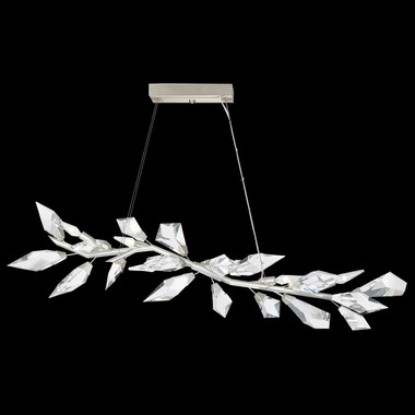 Fine Art Handcrafted Lighting - 908340-1ST - Six Light Pendant - Foret - Silver