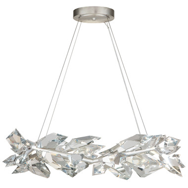 Fine Art Handcrafted Lighting - 902640-1ST - Eight Light Pendant - Foret - Silver