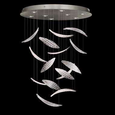 Fine Art Handcrafted Lighting - 895840-122ST - LED Pendant - Elevate - Silver