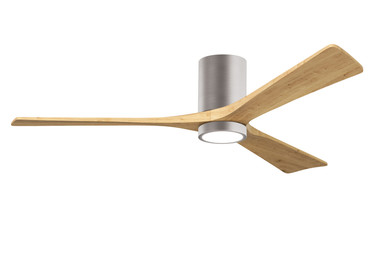 Matthews Fan Company - IR3HLK-BN-LM-60 - 60" Ceiling Fan - Irene-3HLK - Brushed Nickel