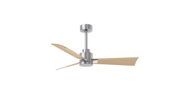 Matthews Fan Company - AK-BN-LM-42 - 42" Ceiling Fan - Alessandra - Brushed Nickel