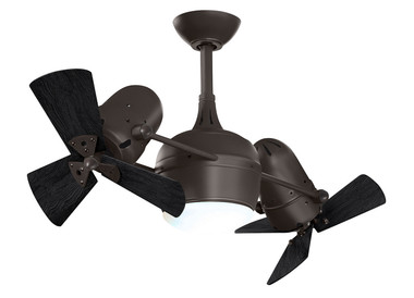 Matthews Fan Company - DGLK-TB-WDBK - Ceiling Fan - Dagny - LK - Textured Bronze