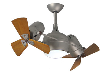 Matthews Fan Company - DGLK-BN-WD - Ceiling Fan - Dagny - LK - Brushed Nickel