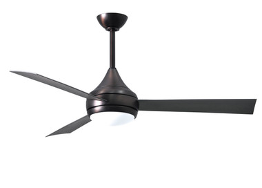 Matthews Fan Company - DA-BB-BS - 52" Ceiling Fan - Donaire - Brushed Bronze