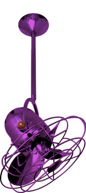 Matthews Fan Company - BD-LTPURPLE-MTL - 13" Ceiling Fan - Bianca Direcional - Ametista