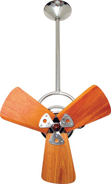 Matthews Fan Company - BD-CR-WD-DAMP - 16" Ceiling Fan - Bianca Direcional - Polished Chrome