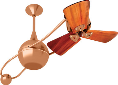 Matthews Fan Company - B2K-BRCP-WD - 40" Ceiling Fan - Brisa 2000 - Brushed Copper