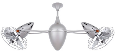Matthews Fan Company - AR-BN-MTL-DAMP - Ceiling Fan - Ar Ruthiane - Brushed Nickel
