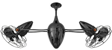 Matthews Fan Company - AR-BKN-MTL - Ceiling Fan - Ar Ruthiane - Black Nickel