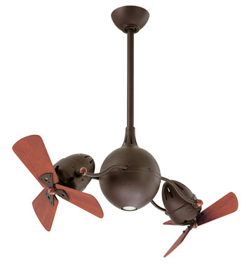 Matthews Fan Company - AQ-TB-WD - Ceiling Fan - Acqua - Textured Bronze