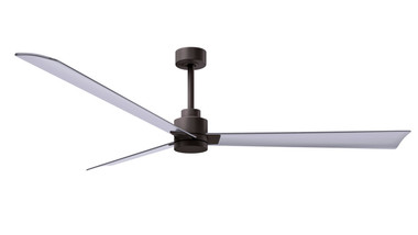 Matthews Fan Company - AK-TB-BN-72 - 72" Ceiling Fan - Alessandra - Textured Bronze