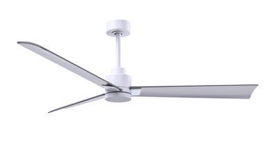 Matthews Fan Company - AK-MWH-BN-56 - 56" Ceiling Fan - Alessandra - Matte White