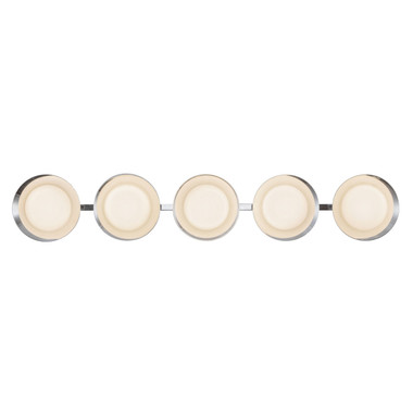 Kuzco Lighting - VL77936-CH/OP - LED Bathroom Vanity - Cleo - Chrome/Opal Glass