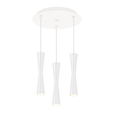 Kuzco Lighting - MP42502WH-03 - LED Pendant - Robson - White