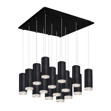 Kuzco Lighting - MP401431BK-16 - LED Pendant - Cameo - Black