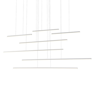 Kuzco Lighting - MP14970-WH-UNV-010 - LED Pendant - Chute Motion - White