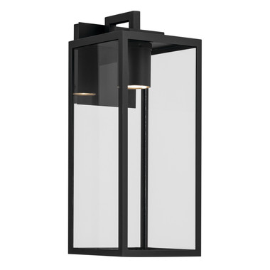 Kichler - 59112BKTDS - One Light Outdoor Wall Mount - Branner - Textured Black
