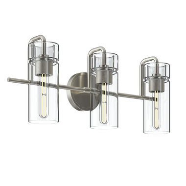 Kichler - 55252NI - Three Light Bath - Niccol - Brushed Nickel