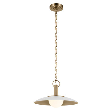 Kichler - 52834WH - LED Pendant - Kurio - White