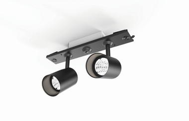 Eurofase - 36460-01 - LED Dual Spot - Route - Black