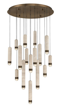 Eurofase - 50131-020 - LED Chandelier - Cambre - Antique Brass