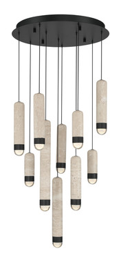 Eurofase - 50130-016 - LED Chandelier - Cambre - Matte Black