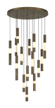 Eurofase - 50120-017 - LED Chandelier - Ronda - Weathered Brass