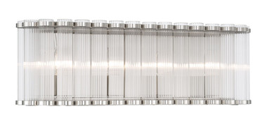 Eurofase - 50042-029 - Four Light Vanity - Glasbury - Polished Nickel
