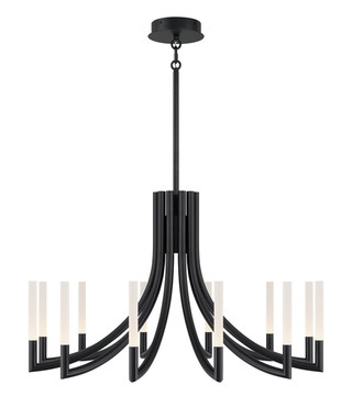 Eurofase - 49011-036 - LED Chandelier - Olette - Matte Black