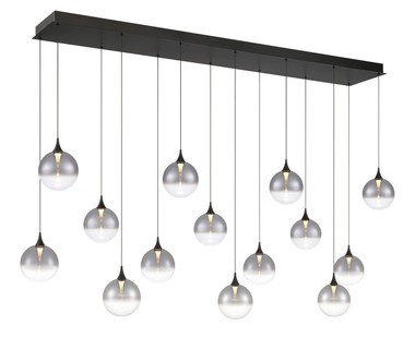 Eurofase - 48939-027 - LED Linear Chandelier - Iissa - Matte Black