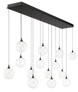 Eurofase - 48939-010 - LED Linear Chandelier - Iissa - Matte Black