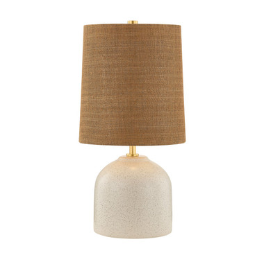 Mitzi - HL1158201-AGB/CBV - One Light Table Lamp - Gladys - Aged Brass