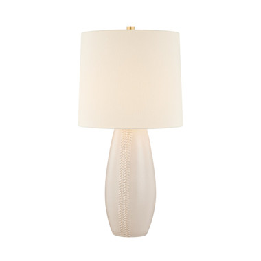 Mitzi - HL1115201-AGB/CHD - One Light Table Lamp - Shavani - Aged Brass