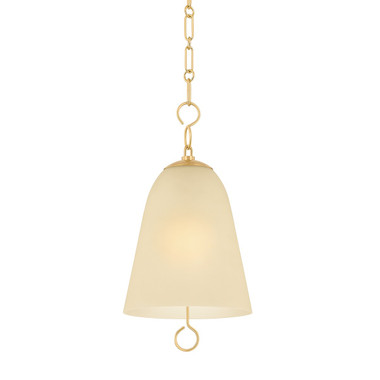 Mitzi - H1058701L-AGB - One Light Pendant - Christine - Aged Brass