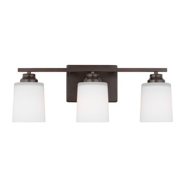 Generation Lighting - 4420903-710 - Three Light Wall / Bath - Vinton - Bronze